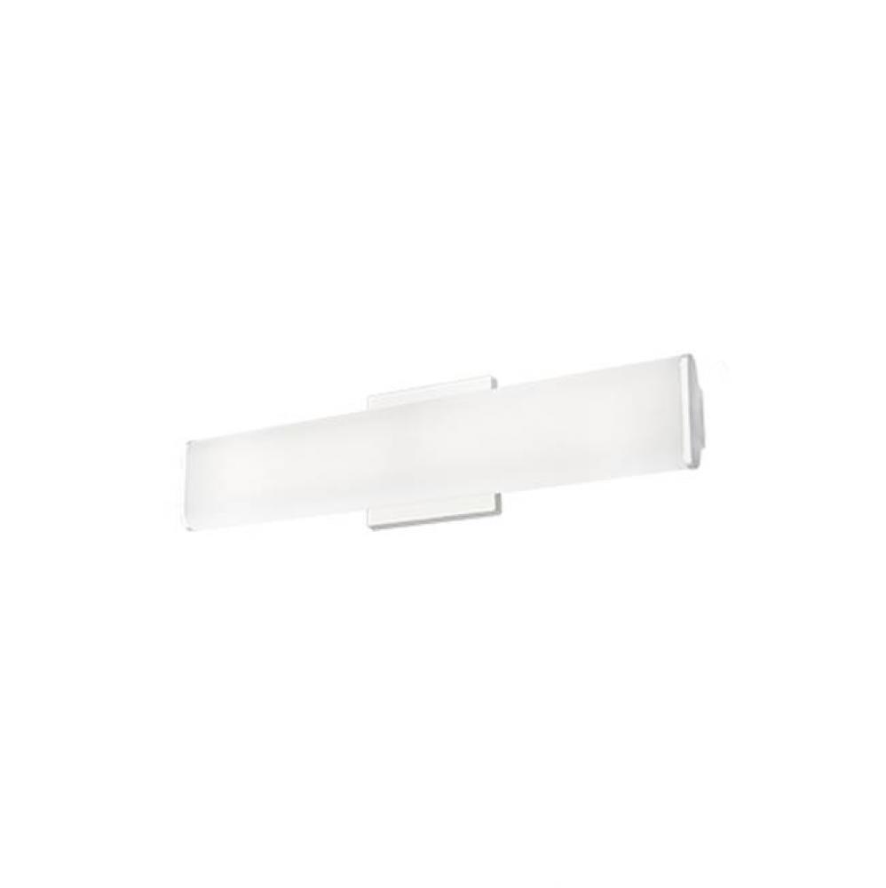 Vl60220 - Rounded Rectangular Acrylic Diffuser With Electroplated Formed Steel