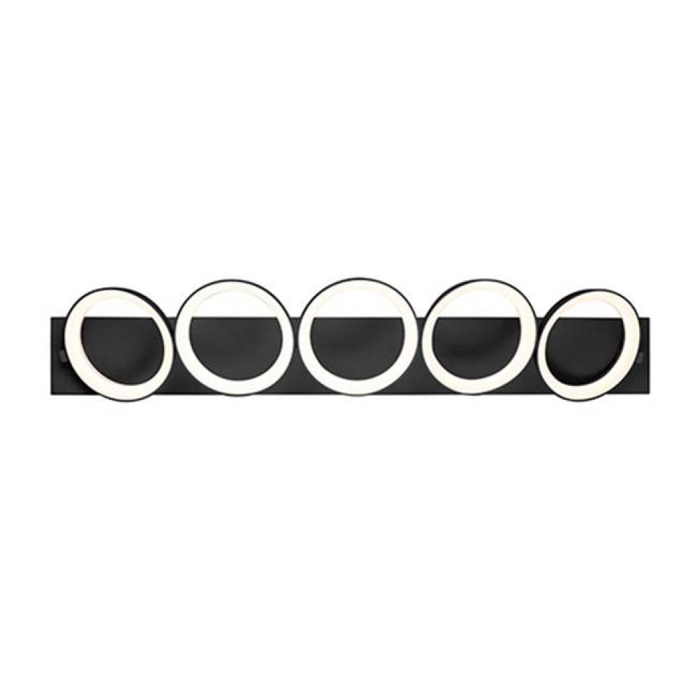 Diecast Aluminum Rings With Translucent Acrylic DiffusersMetallic Brushed Finish Or Matte