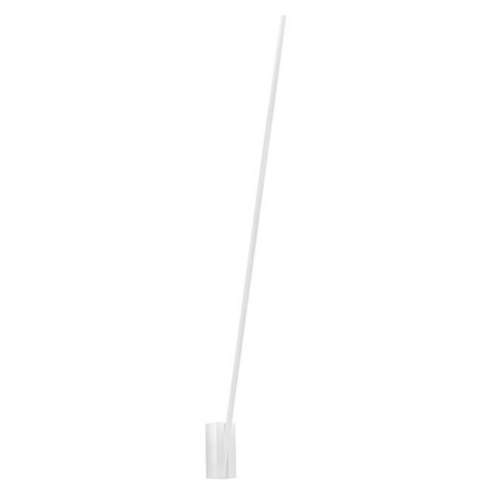 Square Profile Linear Aluminum With Rectangular Wall MountInset Opal Polymeric DiffuserFinely