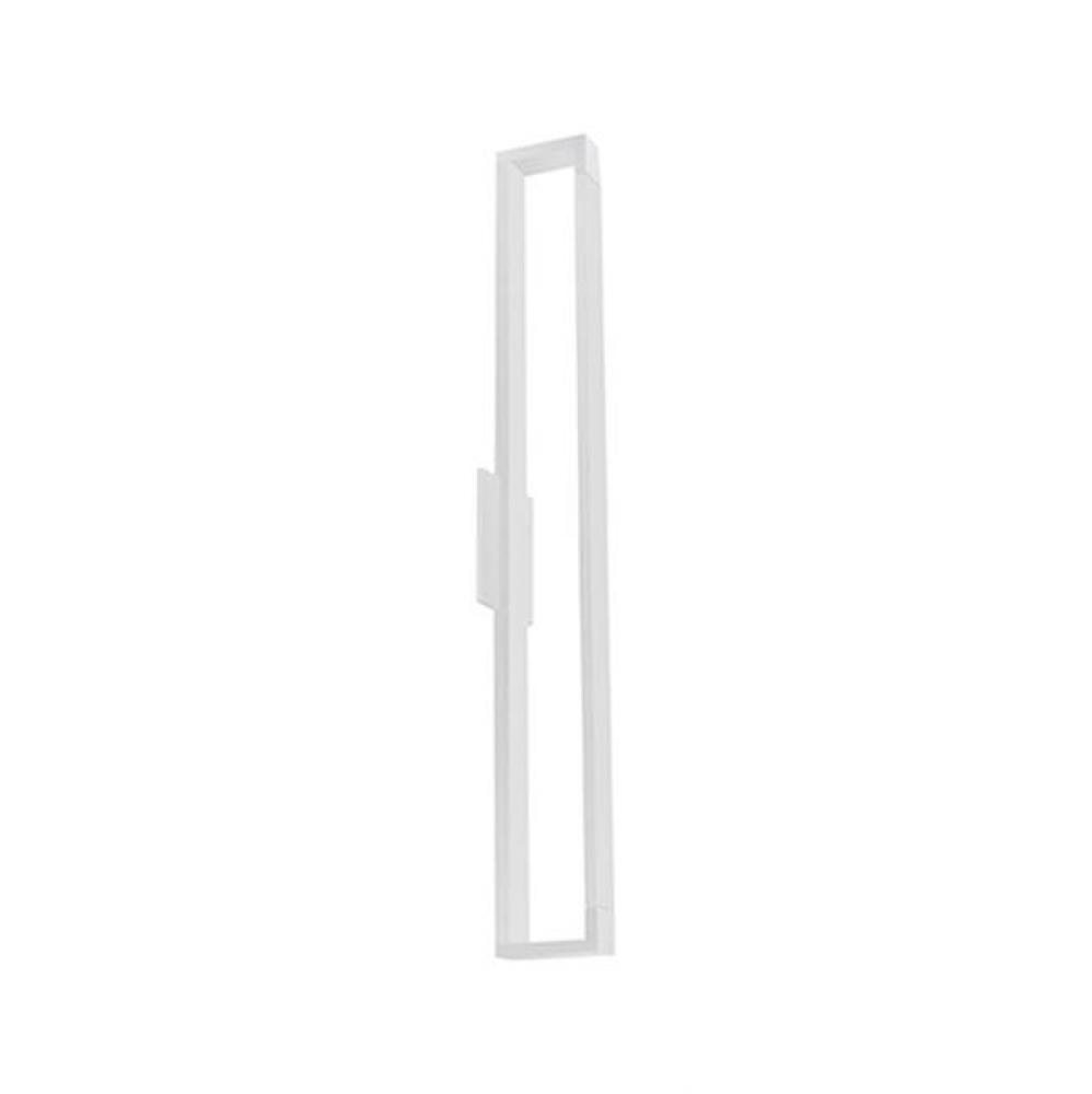 Rectangular Machined Aluminum Heat-SinkLightly Textured Powder-Coat FinishInset Opal Polymeric