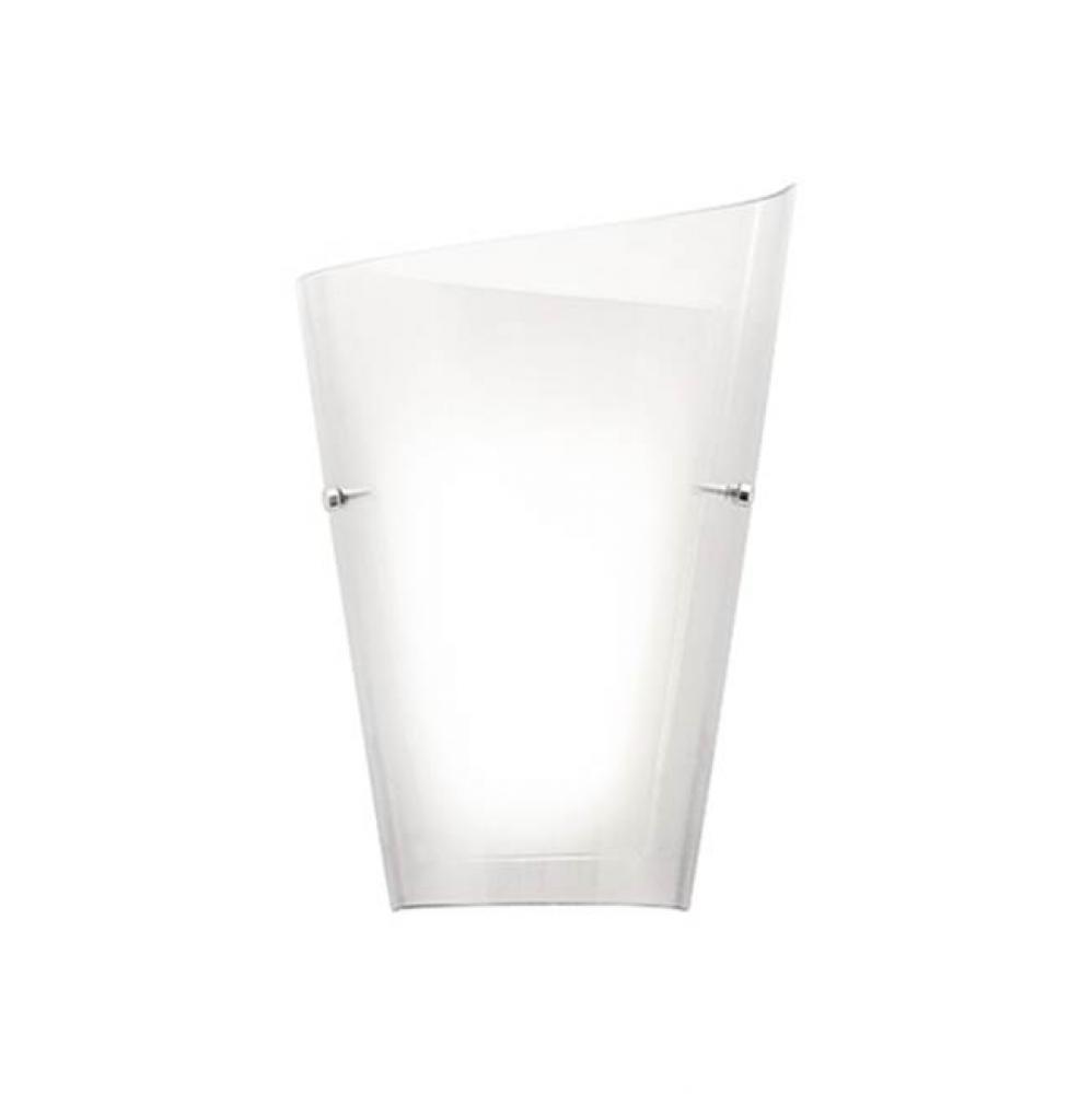 Calla''S Twin Slump-Glass Shades Combine To Form A Classic Truncated Delta Form. A