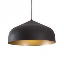 Kuzco 49117-GH/GD - Single Lamp Pendant With Spun Aluminum Shade Showcasing Power-Coated Finishes In Contrasing Hues.