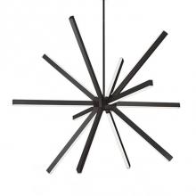 Kuzco CH14348-BK - Sirius'' Array Of Elements Emanate From A Single Point In A Starburst Of Light. A