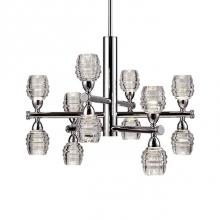 Kuzco CH52127-CH - This Magnificent Vintage But Modern Designed Led Chandelier Is Truly One Of A Kind. From The