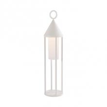 Kuzco EL44826-WH - Indicative Of The Portable Functionality A Simple Ring Serves As Handle And Adorns The Conical