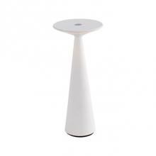 Kuzco EL63512-WH - Perched Atop The Flowing Form Of The Tapered Elegant Base A Circumference Of Illumination Is