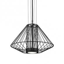 Kuzco EP68320-BK - Ep68320 - Power-Coated Steel Wire-Form Construction With A Convex Glass Lens. Available In Black