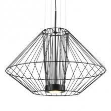 Kuzco EP68328-BK - Ep68328 - Power-Coated Steel Wire-Form Construction With A Convex Glass Lens. Available In Black