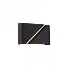 Kuzco EW37201-BK - Cast Aluminum Body With Modular BentSheet CoversLightly Textured Powder-Coat FinishRectangular