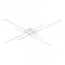 Kuzco FM18247-WH - Overlapping Square Profile Linear Aluminum WithSquare Ceiling MountRemovable Lamp Arms For
