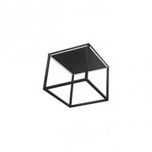 Kuzco FM34418-BK - Square Profile Linear Aluminum FrameInset Opal Polymeric DiffusersFinely Textured Plate Or