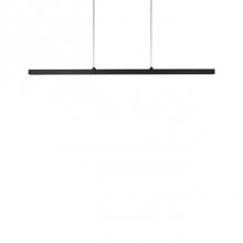 Kuzco LP11262-BK - Clean, Crisp Design This Linear Minimal Pendant Hangs From Two Cable Points In The Middle Of The