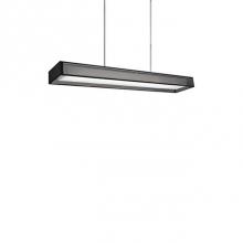 Kuzco LP14548-BK - The Black Or White Organza Shade That Covers The Aluminum Chassis Gives Depth And Structure To