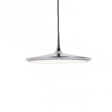 Kuzco PD46216-CH - Formed Revolved Steel Lamp HeadPowder-Coat Or Plated FinishFlat Circular Opal Acrylic