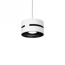 Kuzco PD6705-WH - Single Led Pendant With Heavy Gauged Cast Aluminum Outer Casting, Visible Black Heatsink From Two