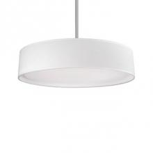 Kuzco PD7920-WH - Round Led Flush Mount With A Refined Hand Tailored Textured Fabric Shade Available In Beige,