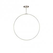 Kuzco PD82548-BN - Aluminum Ring With Circular Ceiling Mount. Circular Profile. Flexible Silicon-Rubber Diffuser.