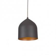Kuzco PD9108-GH/CP - The Smooth Spun Metal Shade Is Available In Graphite Or White For This Modern Pendant But Add