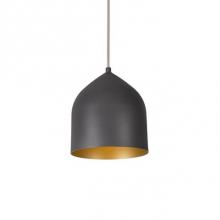 Kuzco PD9108-GH/GD - The Smooth Spun Metal Shade Is Available In Graphite Or White For This Modern Pendant But Add