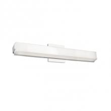 Kuzco VL47225-CH - Vl47225 - Rectangular White Acrylic With Electroplated Formed Steel