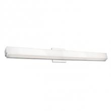 Kuzco VL47237-CH - Vl47237 - Rectangular White Acrylic With Electroplated Formed Steel