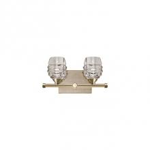 Kuzco VL52112-VB - Vintage But Modern Led Two Light Vanity, Spaced Across An Architecturally Designed Horizontal