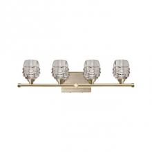 Kuzco VL52125-VB - Vintage But Modern Led Four Light Vanity, Spaced Across An Architecturally Designed Horizontal