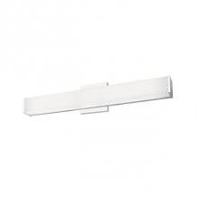 Kuzco VL62224-CH - Vl62224 - Rectangular White Acrylic Diffuser With Electroplated Formed Steel