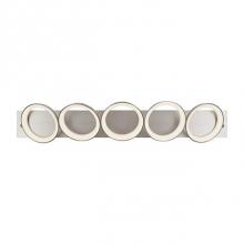 Kuzco VL94842-AS - Diecast Aluminum Rings With Translucent Acrylic DiffusersMetallic Brushed Finish Or Matte