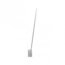 Kuzco WS13748-BN - Square Profile Linear Aluminum With Rectangular Wall MountInset Opal Polymeric DiffuserFinely