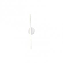 Kuzco WS14923-WH - Extruded Aluminum Cylinder With Welded Capped EndsCircular Wall MountFinely Textured Powder-Coat