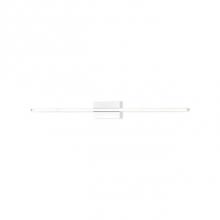 Kuzco WS18236-WH - Square Profile Linear Aluminum With RectangularWall MountOptional Adapter Plate For Larger