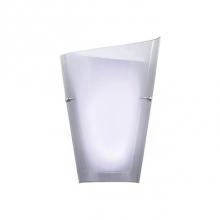 Kuzco WS99013R-SM - Calla''S Twin Slump-Glass Shades Combine To Form A Classic Truncated Delta Form. A