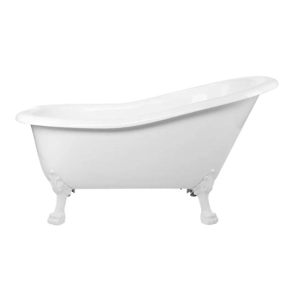 Isaiah Acrylic Slipper Clawfoot Tub