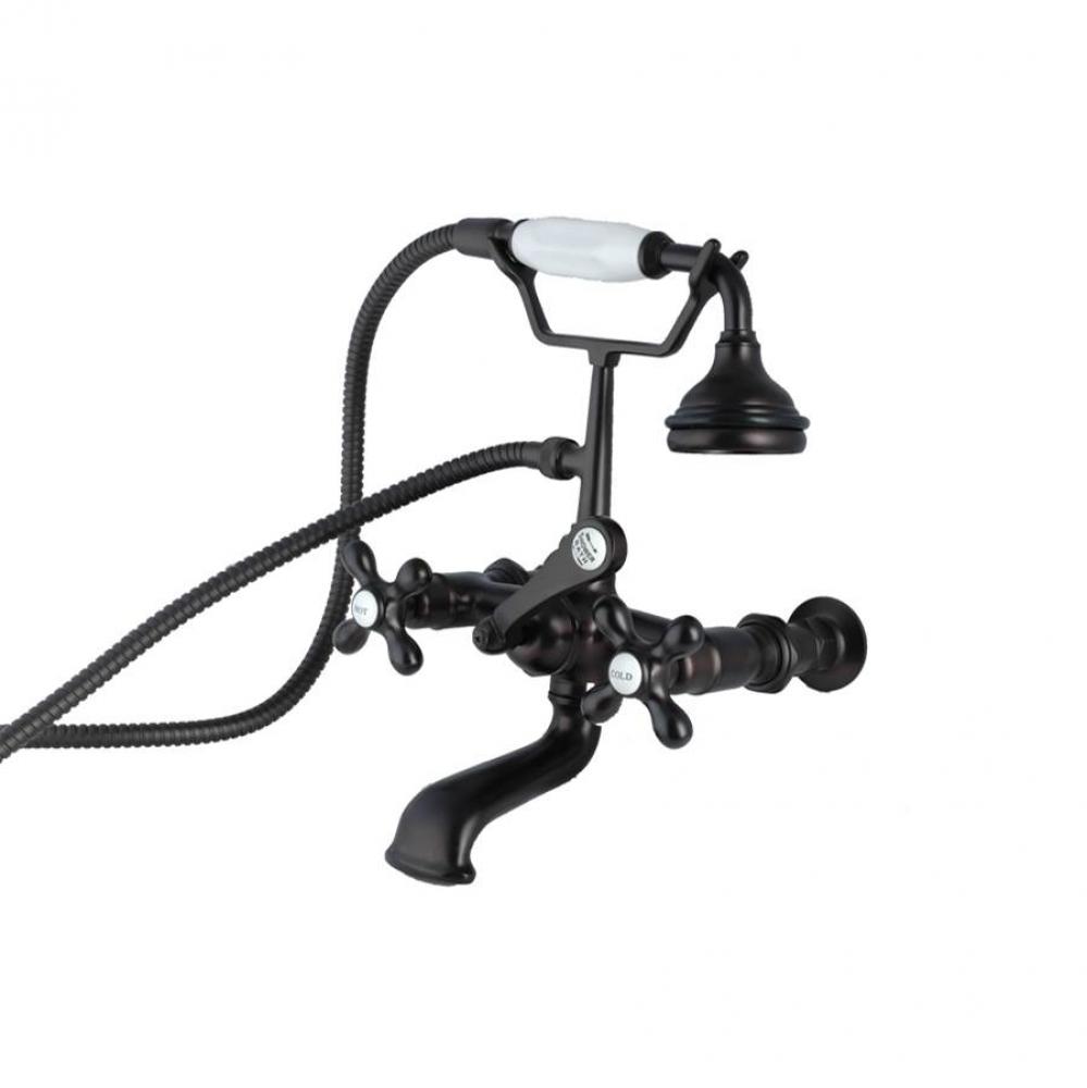 Wall Mount English Telephone Faucet - Classic Spout