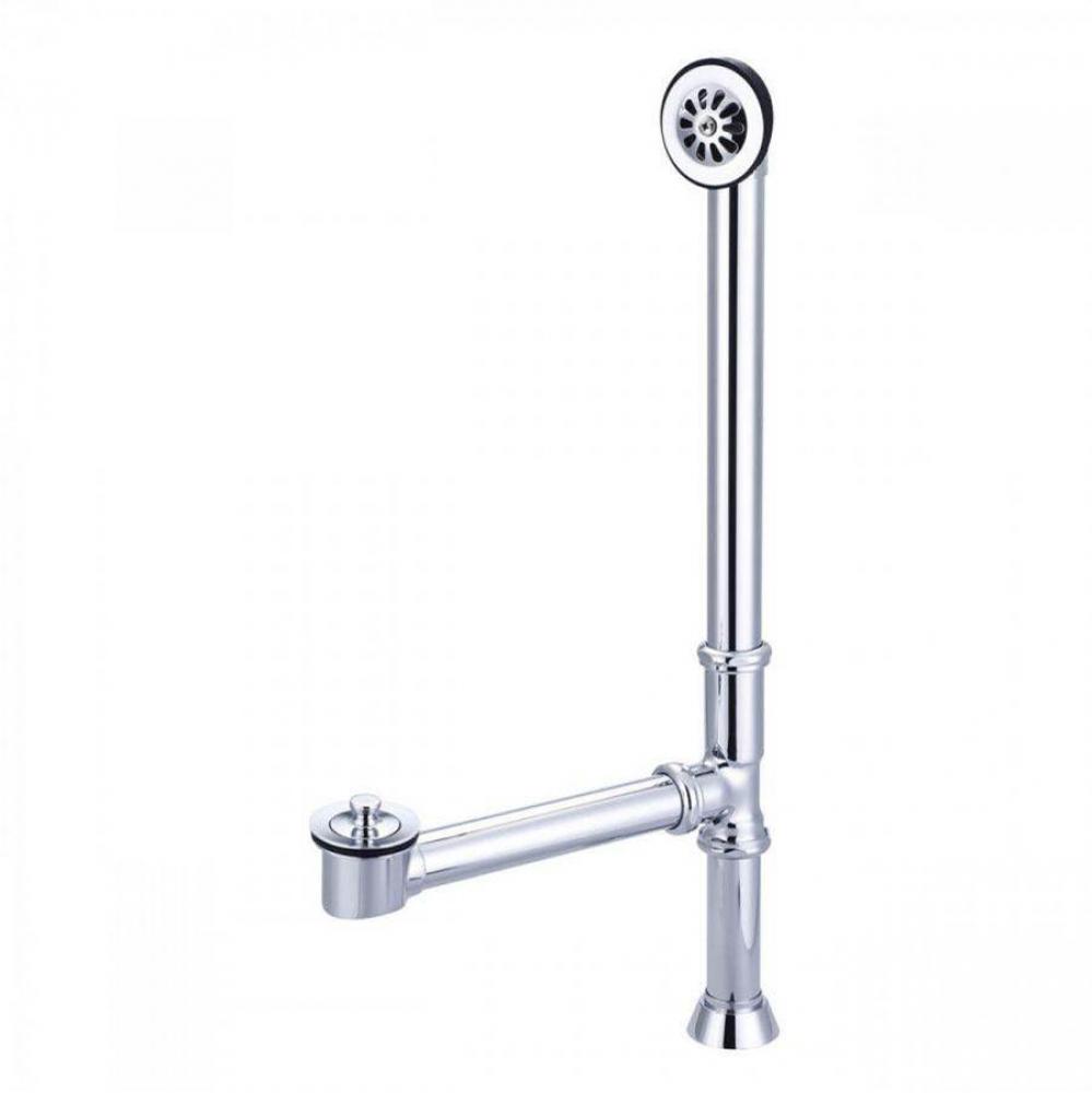 Lift & Turn Clawfoot Tub Drain