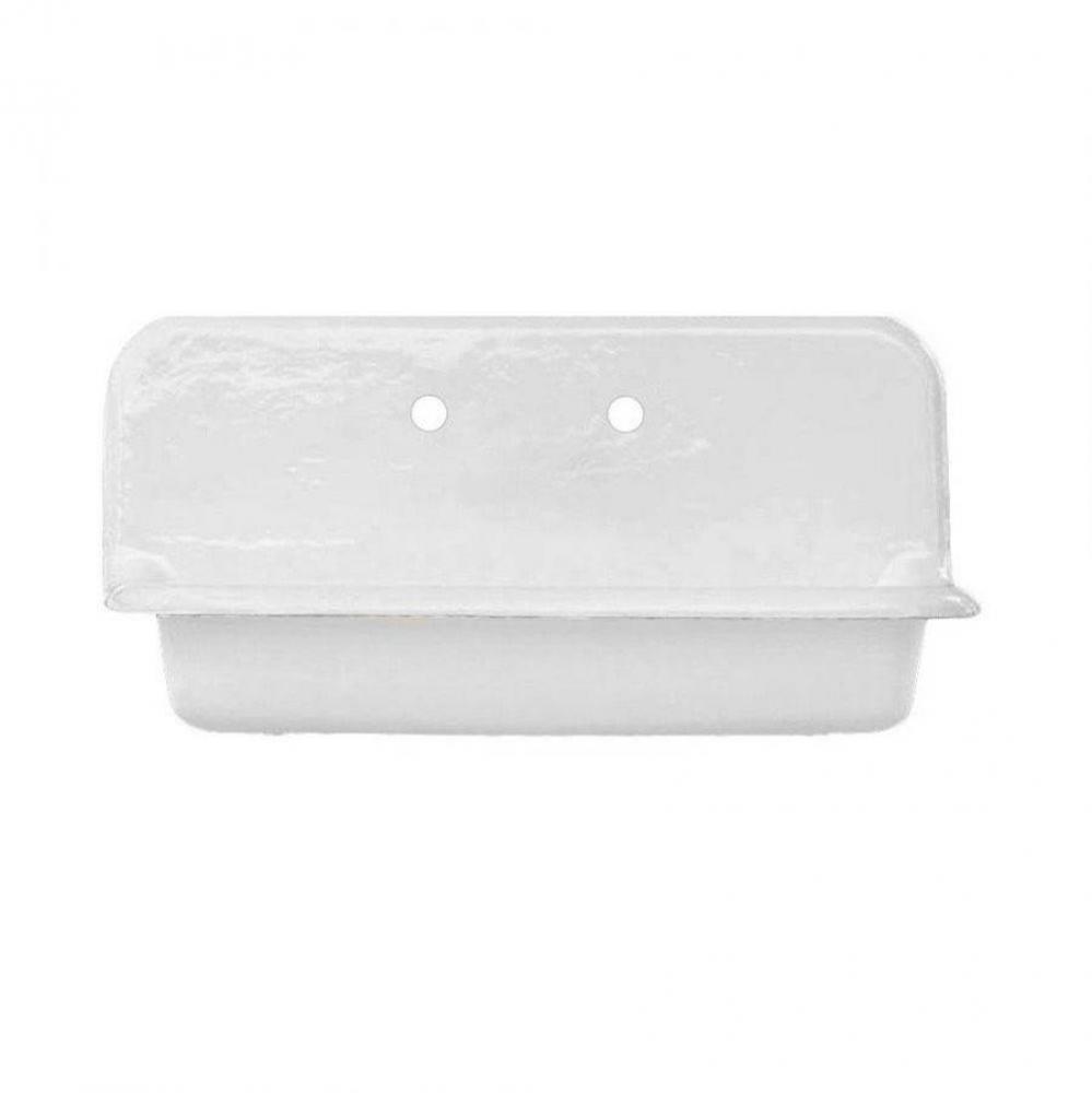 36'' Cast Iron High Back Sink