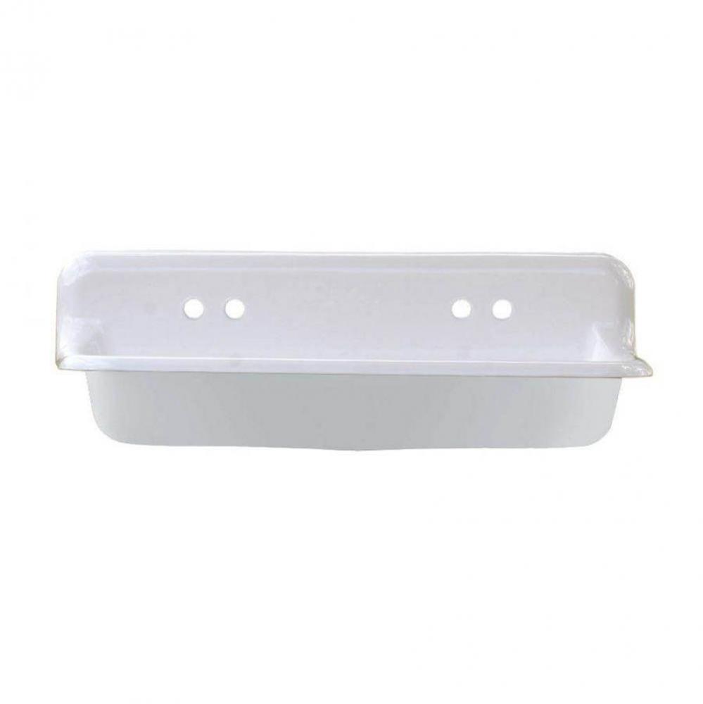 48'' Cast Iron High Back Sink