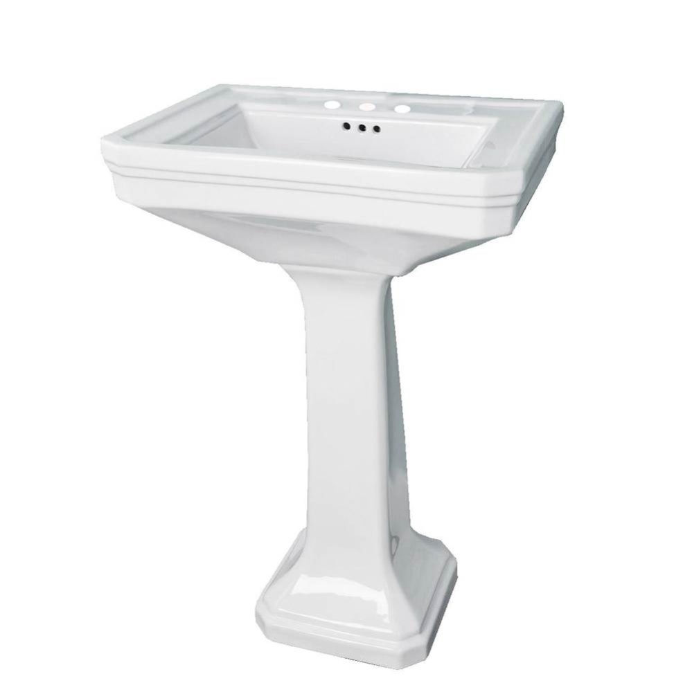 26 INCH PORCELAIN PEDESTAL