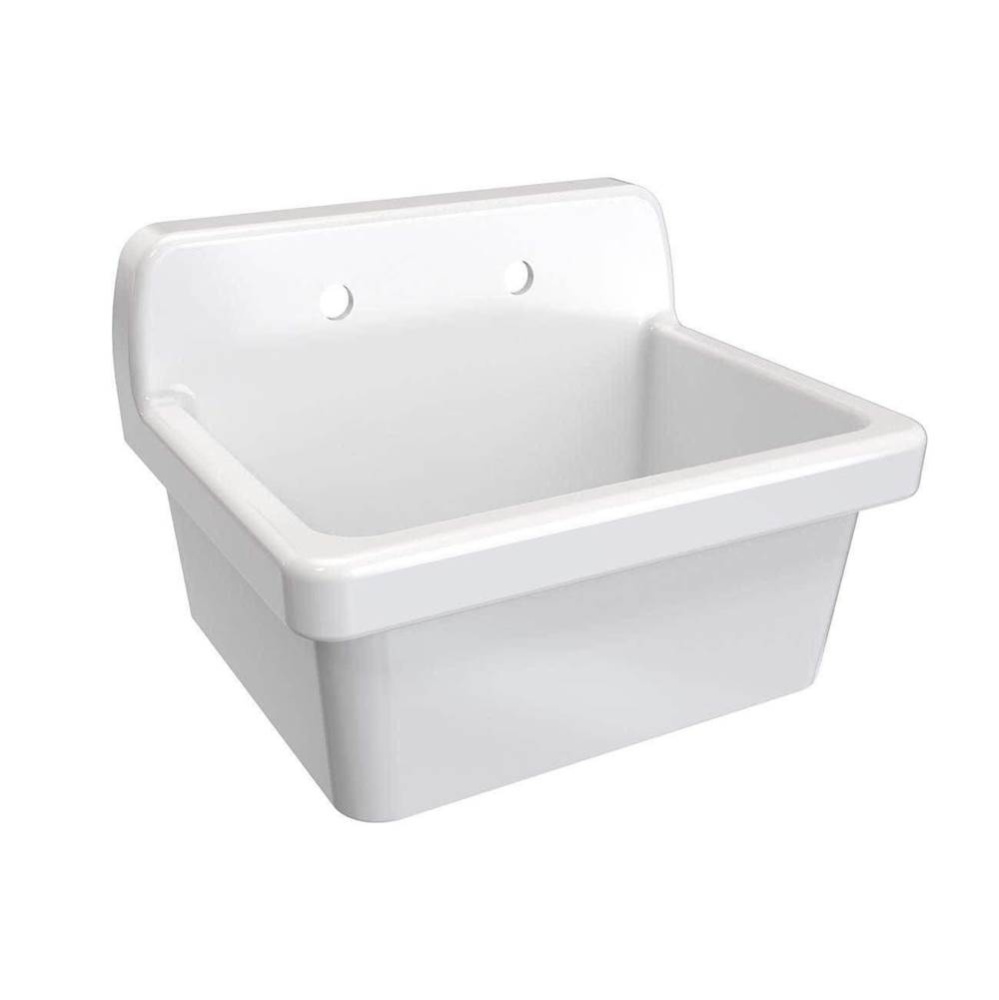 Ceramic Utility Wallmount Sink