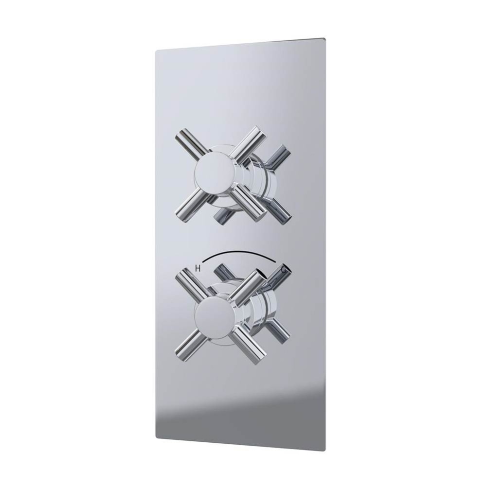 Thermostatic Valve - 2 Cross Handles