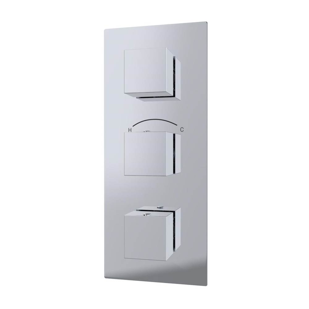 Thermostatic Valve -3F- 3 Square Handles