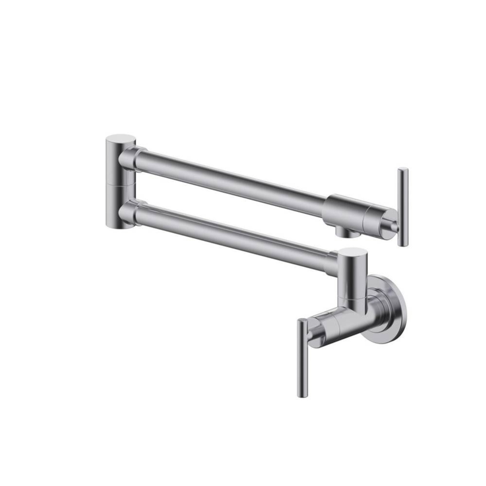 CONTEMPORARY POT FILLER Wall Mount Kitchen Faucet