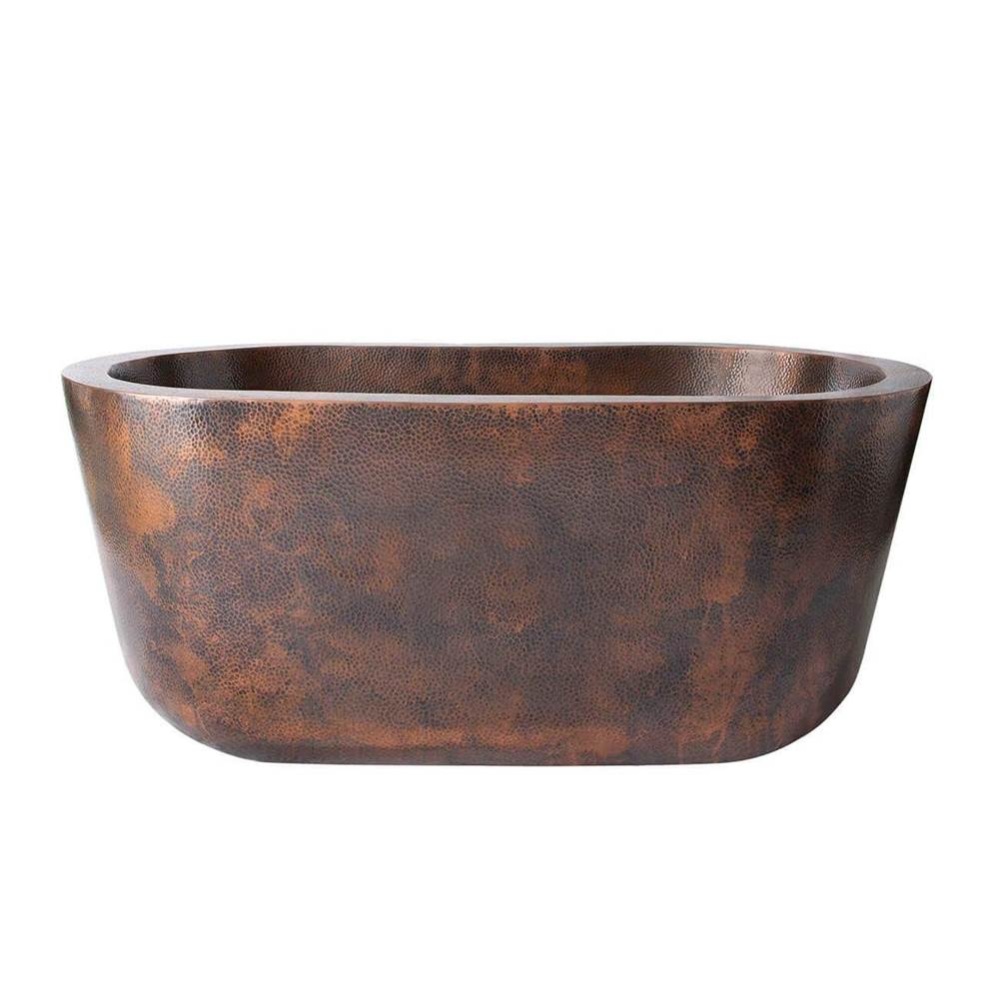 Georgia Copper Double Ended Freestanding Tub