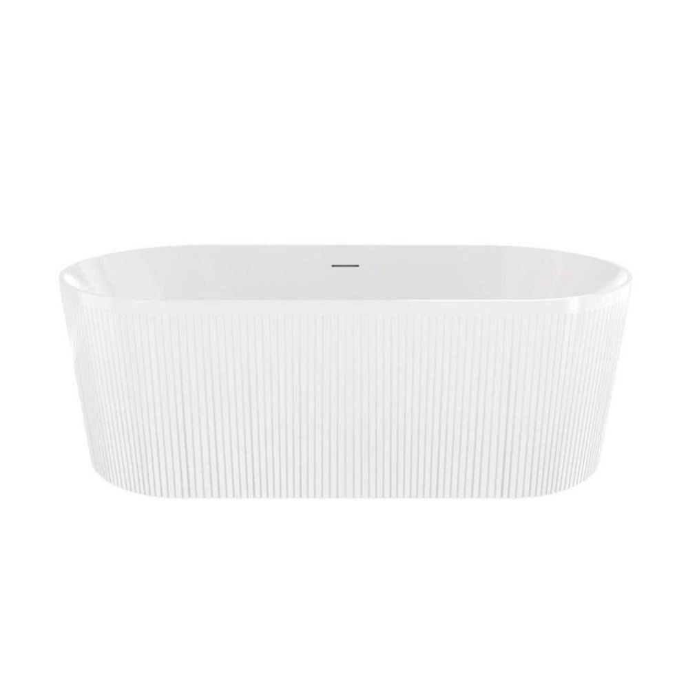 Acrylic Fluted Freestanding Tub