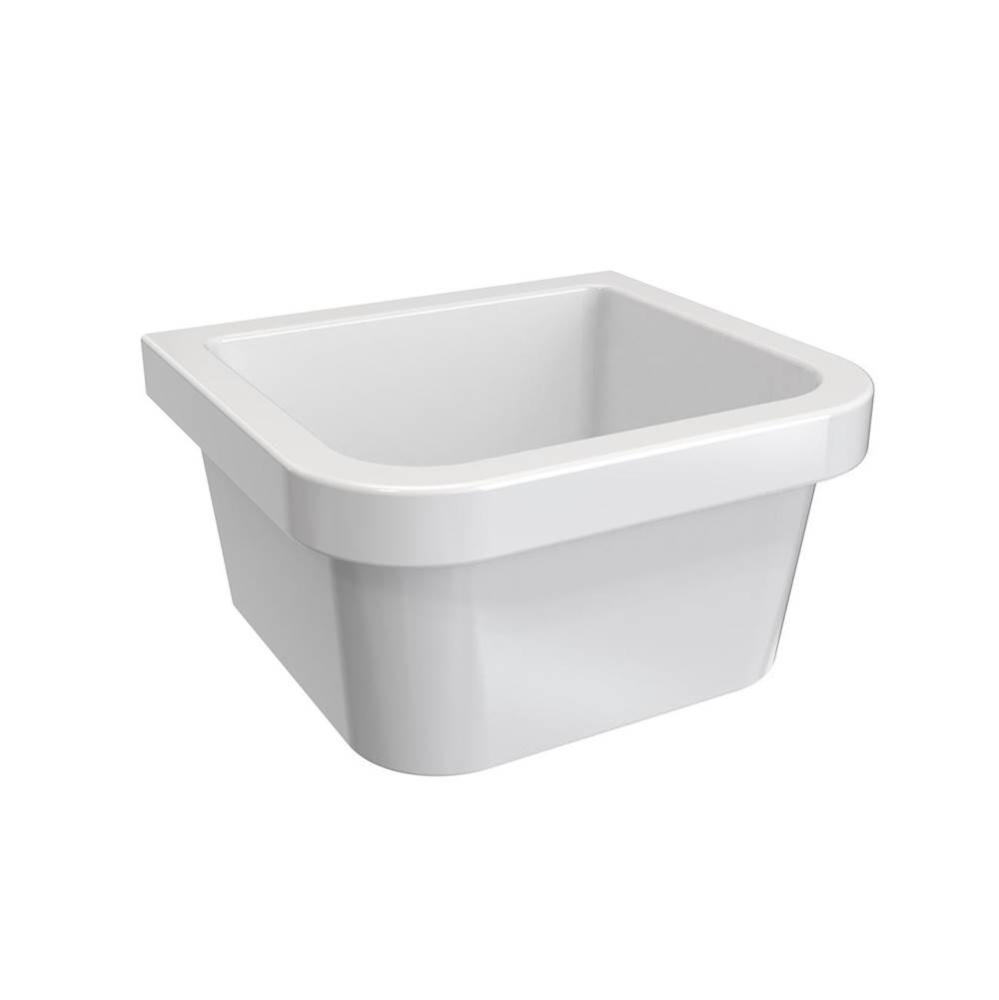 Porcelain Wall Mount Utility Sink - 24''