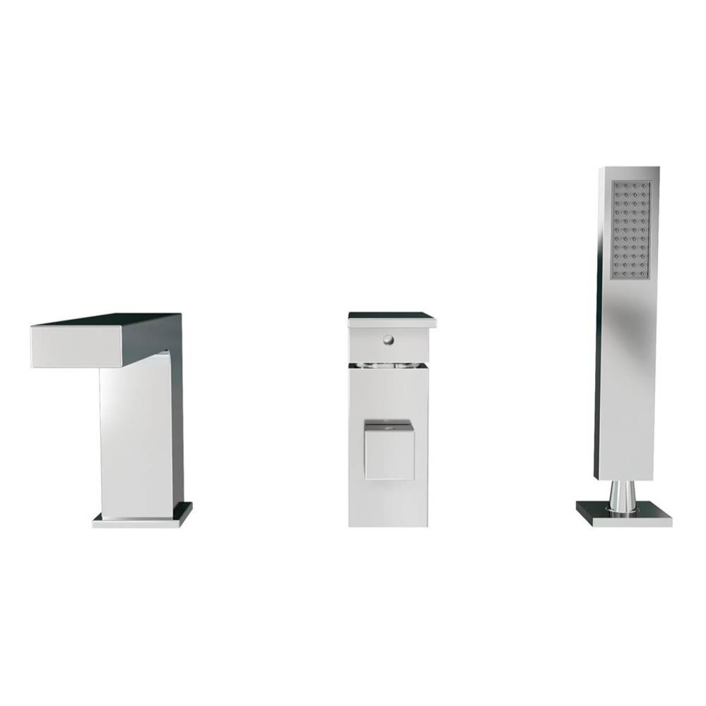 Roman Deck Mount Faucets - Downspout