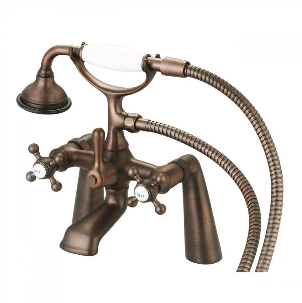 Rim Mount English Telephone Faucet - Classic Spout