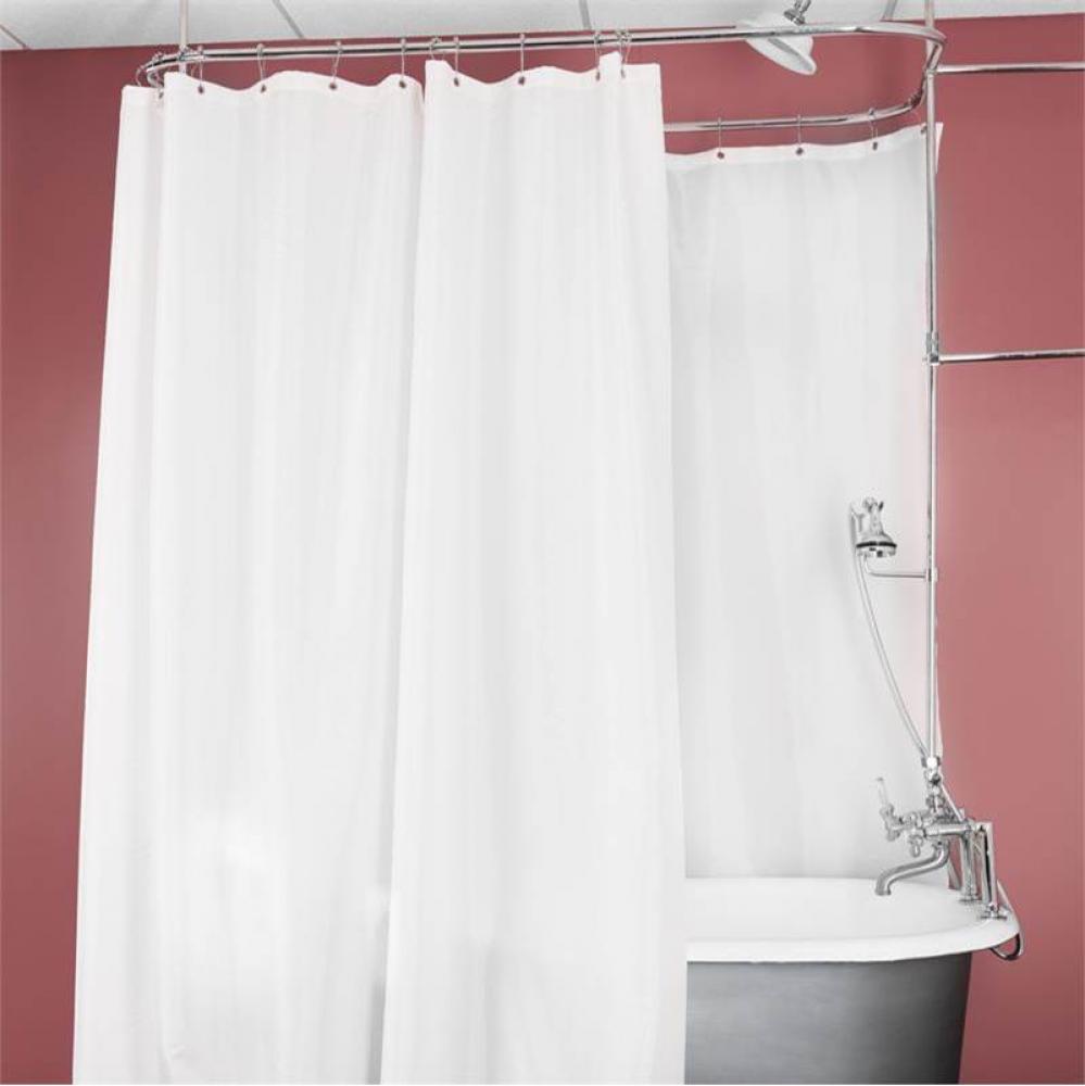 Weighted Tub Shower Curtain