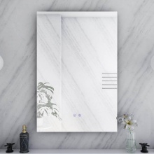 Maidstone 1-M2436B1 - 24 by 36 Inch Rectangle Lighted Mirror with Color Change & Anti-Fog